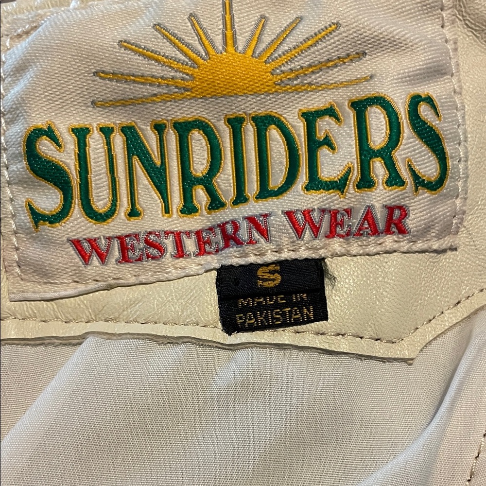 White Fringe with Ebony Chaps - Picture 2 of 8